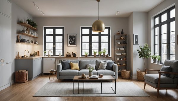 Optimiser l'aménagement d'espaces petits pour un intérieur fonctionnel et élégant